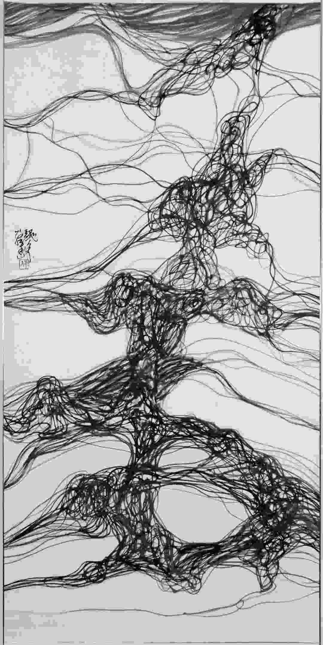“线之道” 樊洲水墨画世界巡展 | 台湾站